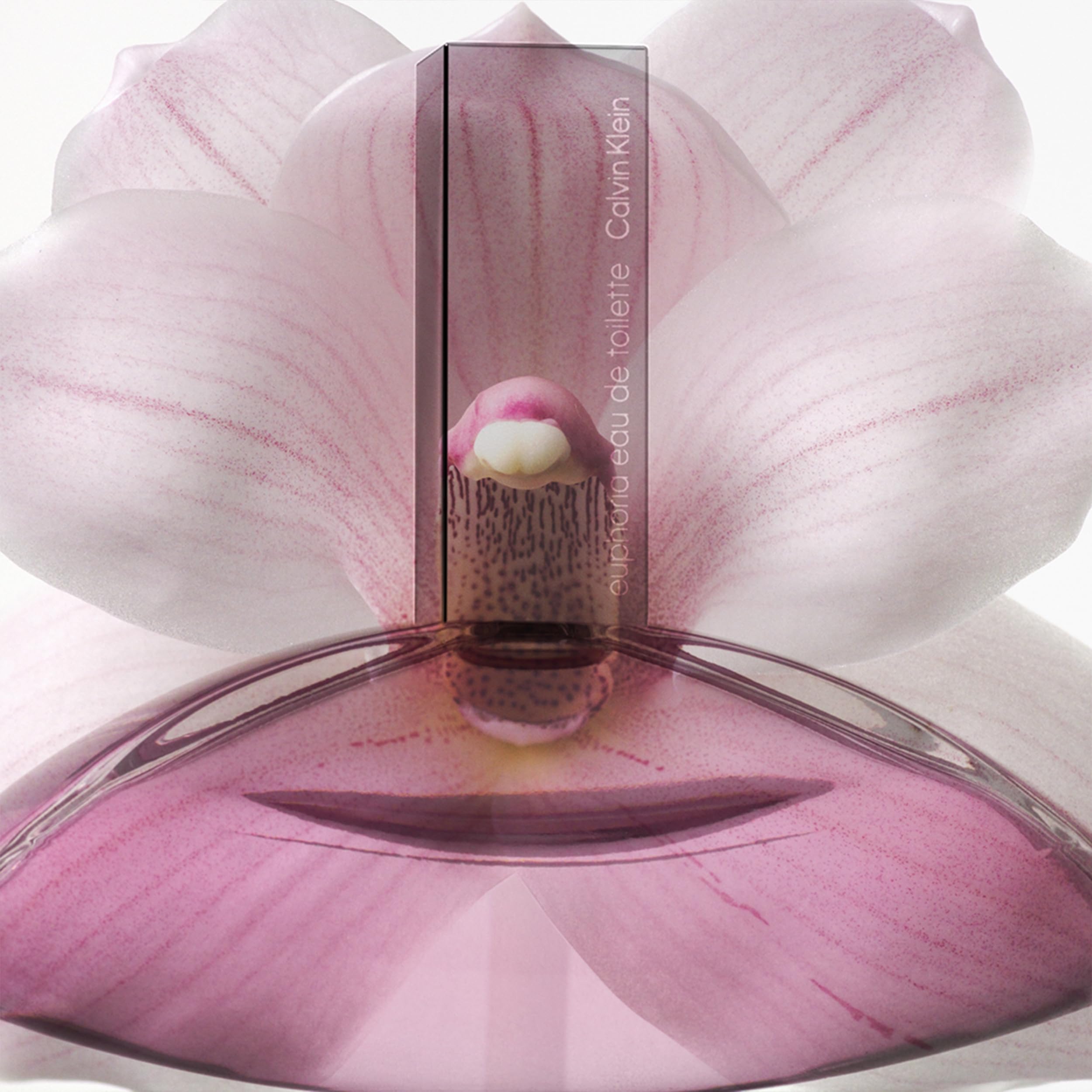Calvin Klein ambery gourmand perfume for women close up