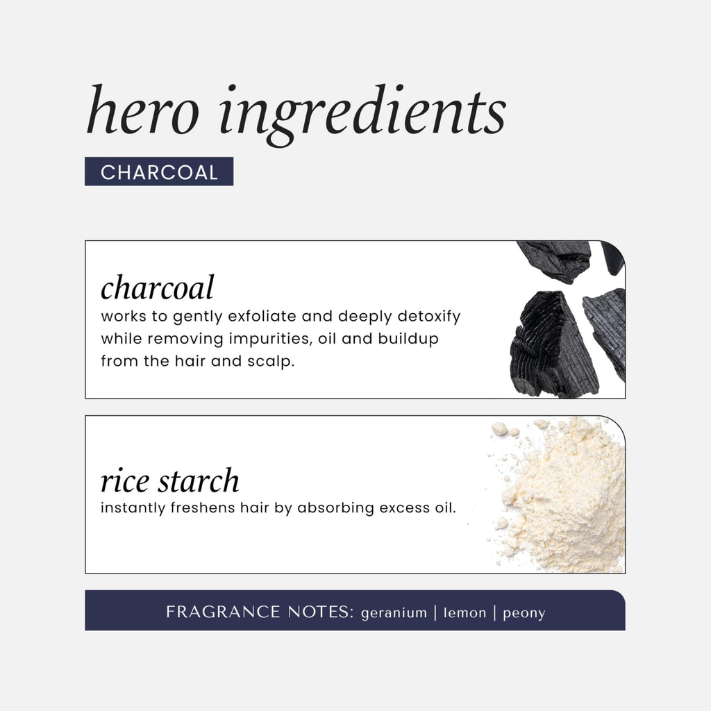 Hask Charcoal Purifying Dry Shampoo volume boost results