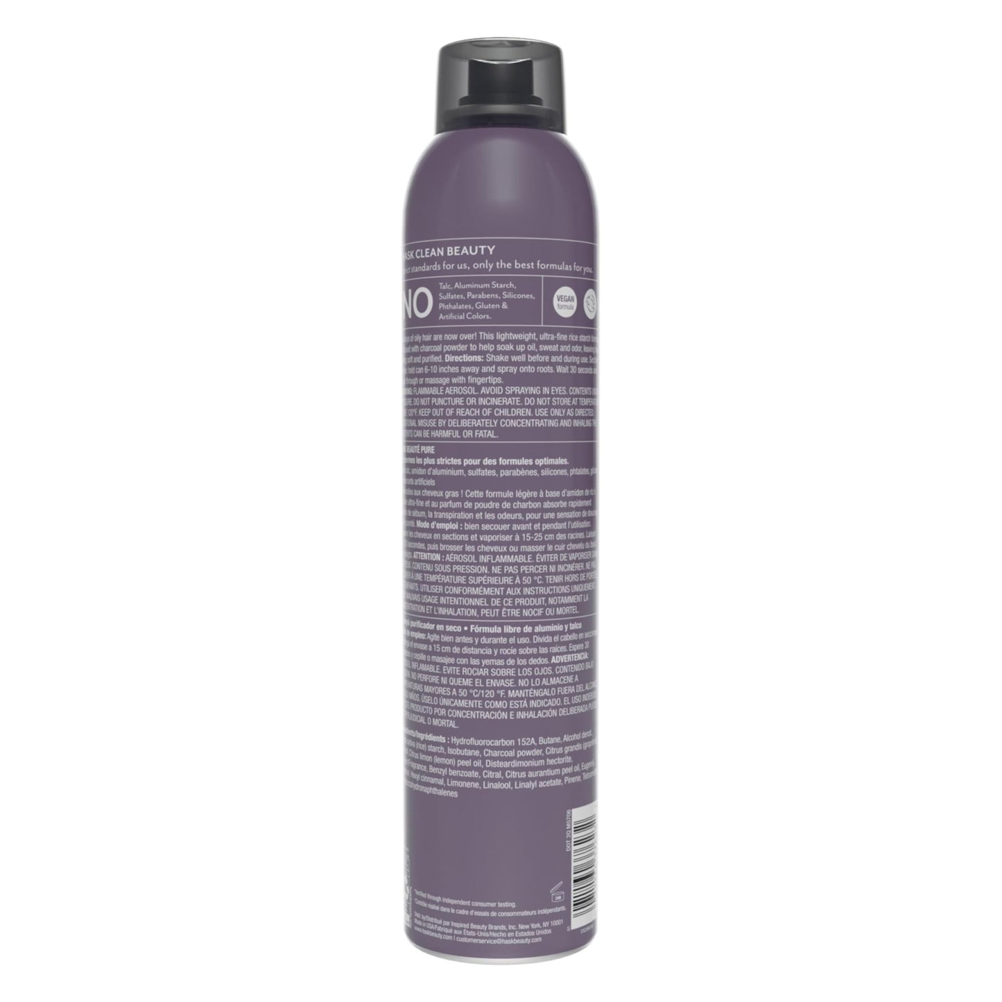 Hask Charcoal Purifying Dry Shampoo cruelty free certification icon