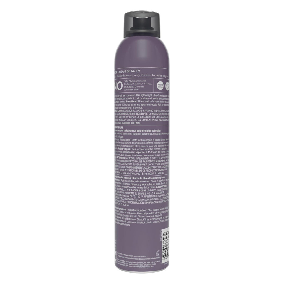 Hask Charcoal Purifying Dry Shampoo cruelty free certification icon