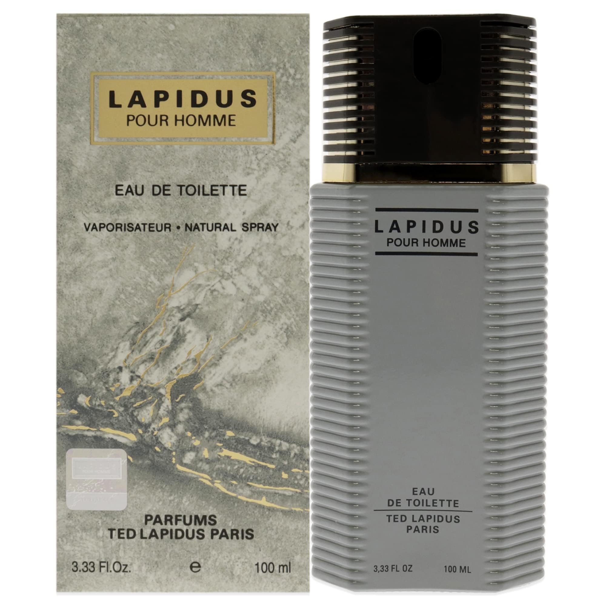Ted Lapidus Pour Homme fragrance spray application