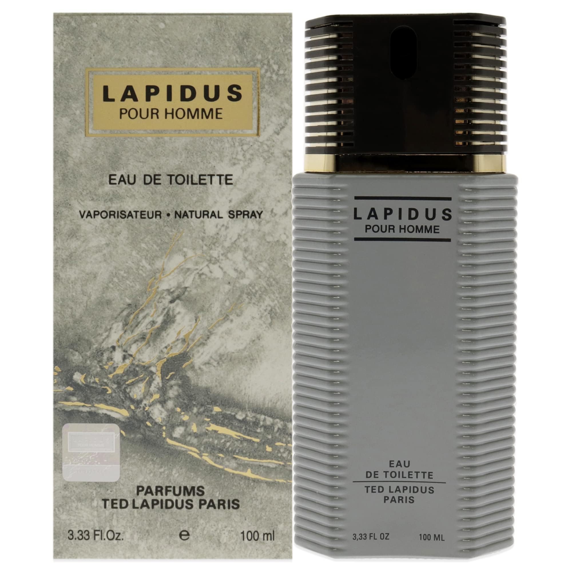 Ted Lapidus Pour Homme 100 milliliter masculine scent bottle