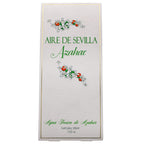 Close up of Aire de Sevilla Agua de Azahar citrus blossom fragrance bottle