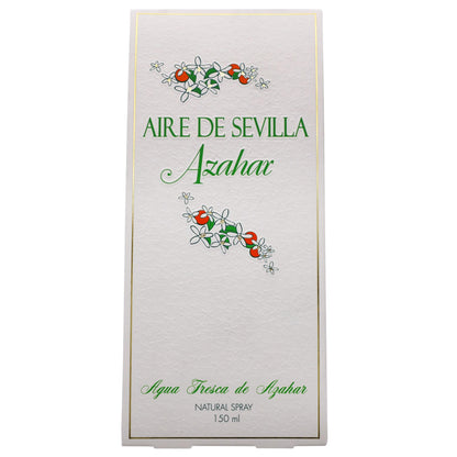 Close up of Aire de Sevilla Agua de Azahar citrus blossom fragrance bottle