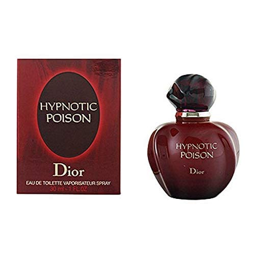 Top down view of Dior Hypnotic Poison fragrance bottle