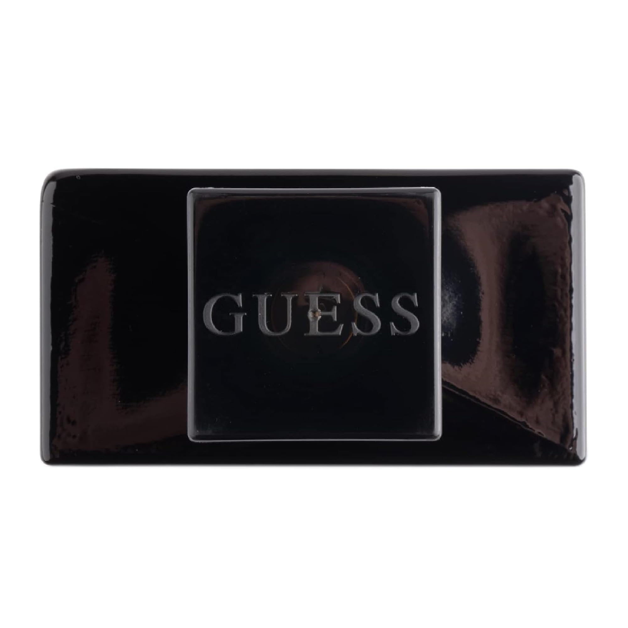 Guess Seductive Noir 75 milliliter fragrance bottle side profile