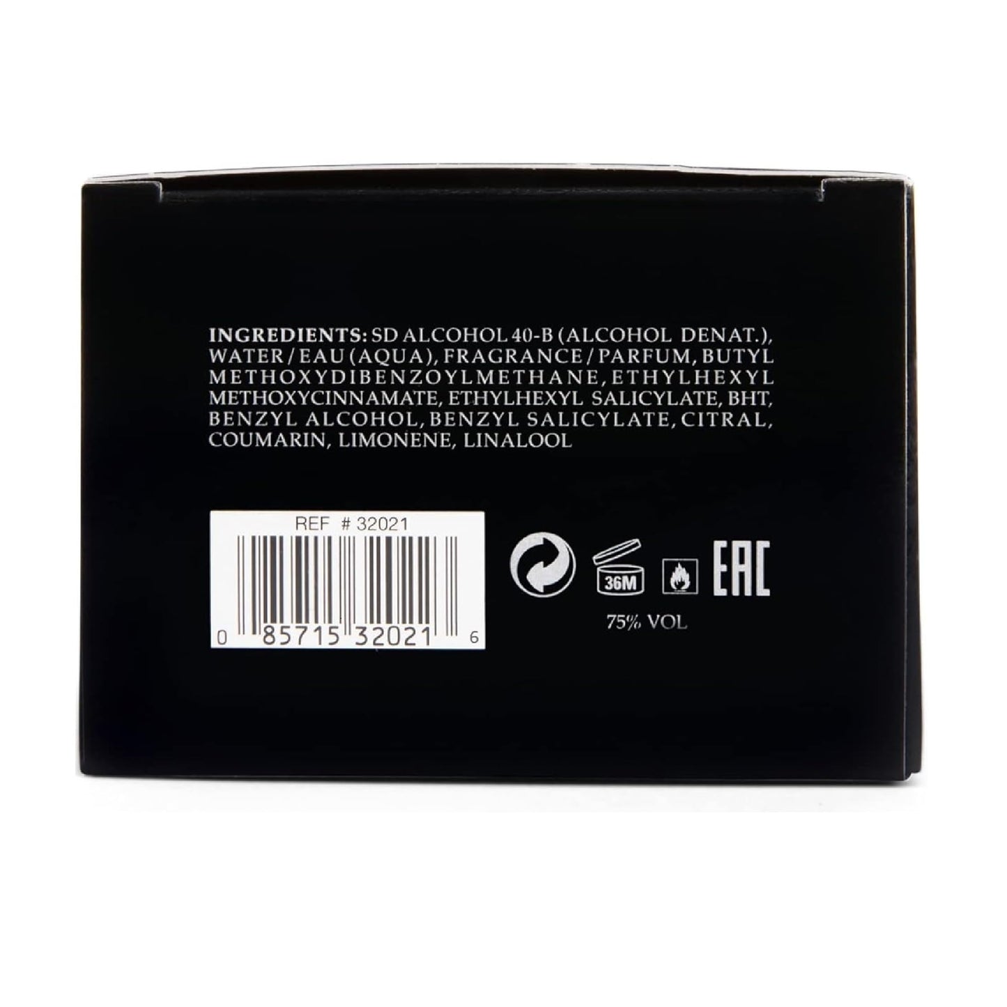 Professional product photography of Guess Seductive Noir spray