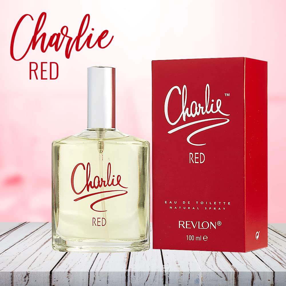 Revlon Charlie Red women perfume 3.4 fluid ounce bottle