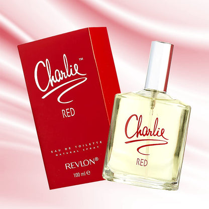 Side profile of Revlon Charlie Red Eau De Toilette