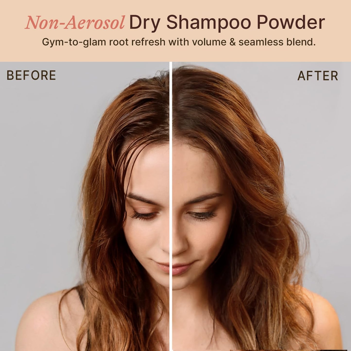 Close up of Beauty by Earth volumizing dry shampoo powder