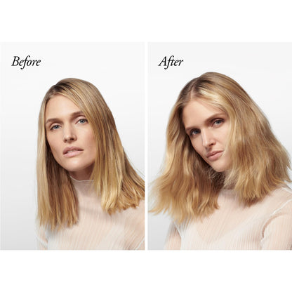 Oribe Gold Lust Dry Shampoo translucent powder spray application