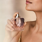 Estée Lauder luxury travel size floral woody musk fragrance bottle against a clean backdrop