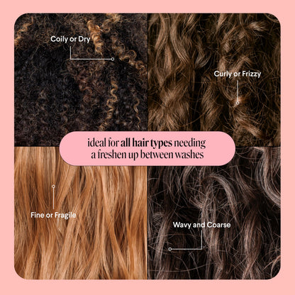 Application nozzle of Monday Haircare dry shampoo