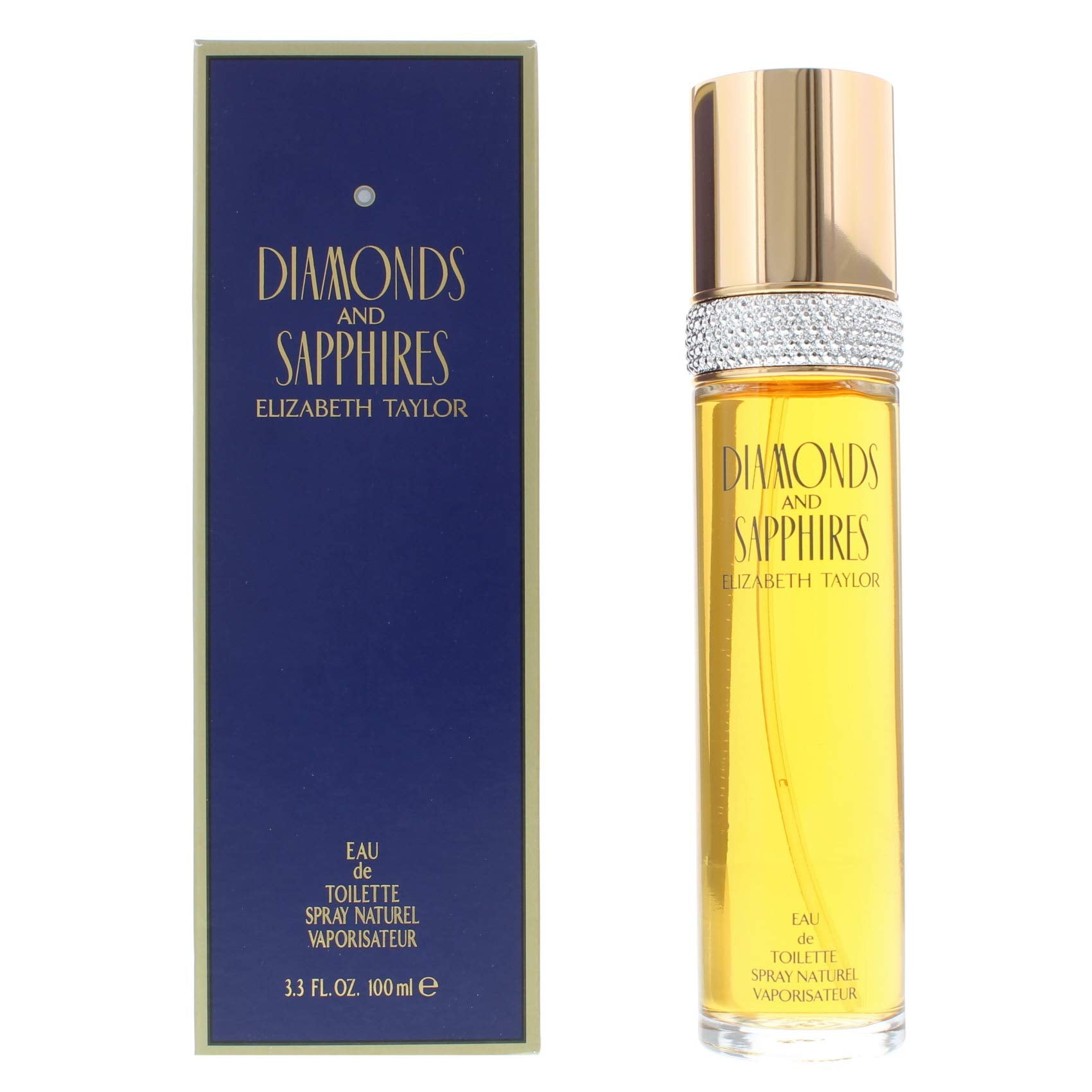 Elizabeth Taylor Diamonds and Sapphires Eau de Toilette 3.3 fluid ounce spray