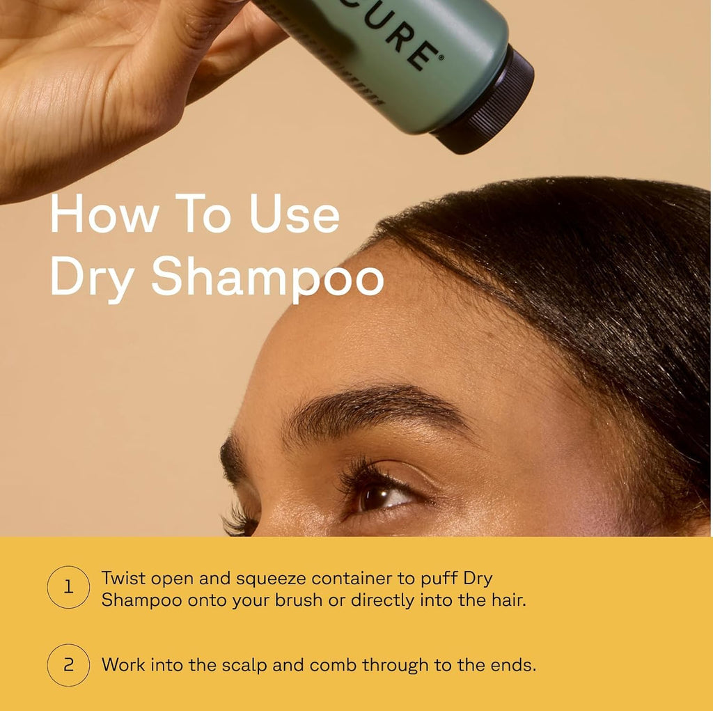 Acure dry shampoo 2 pack set for hair refresh