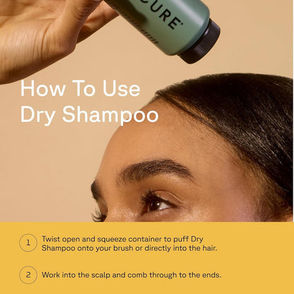 Acure dry shampoo 2 pack set for hair refresh
