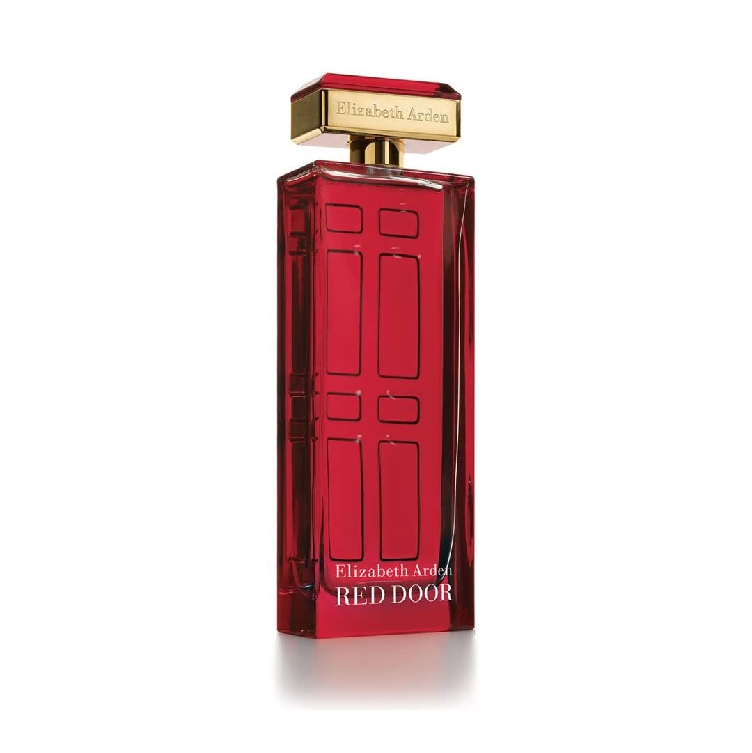 Elizabeth Arden Red Door perfume packaging and bottle