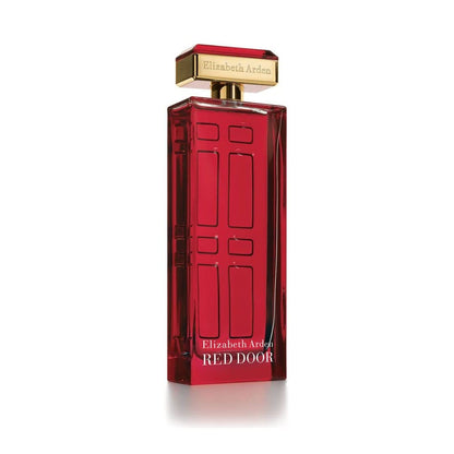 Elizabeth Arden Red Door perfume packaging and bottle