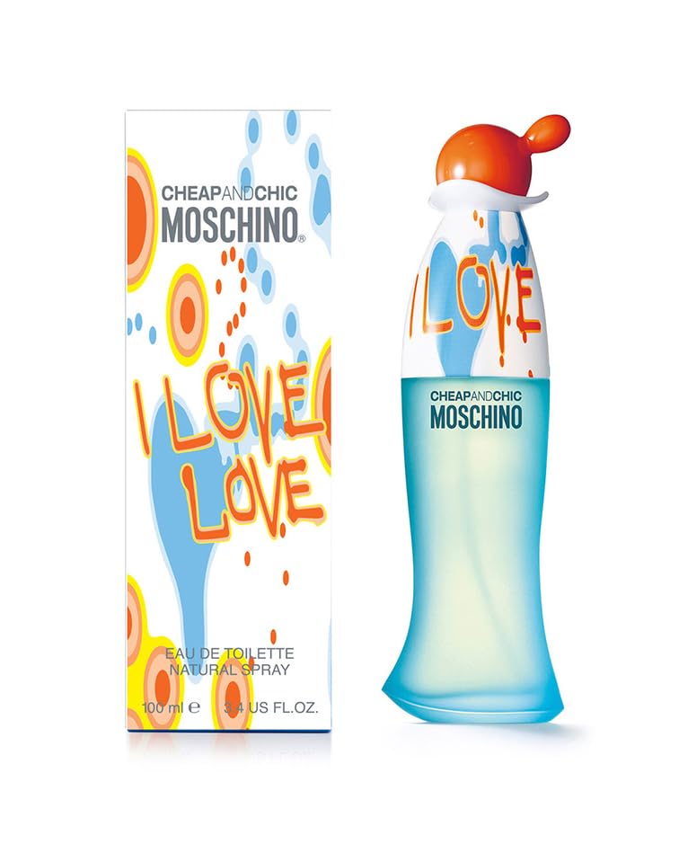 Authentic Moschino I Love Love perfume for women 100ml