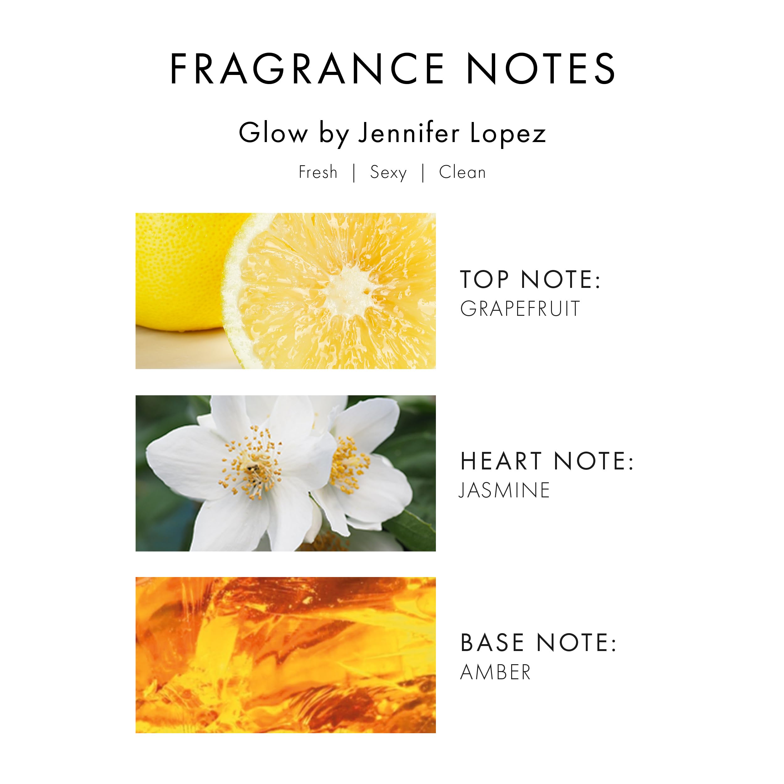 Authentic USA imported JLo Glow Eau De Toilette five ounce spray bottle