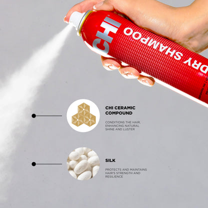 CHI Dry Shampoo 7 Ounce container cap details