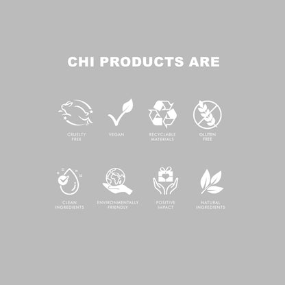 Close up of CHI Dry Shampoo sulfate-free label