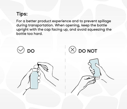 Result comparison of hair using Halovida dry shampoo gel