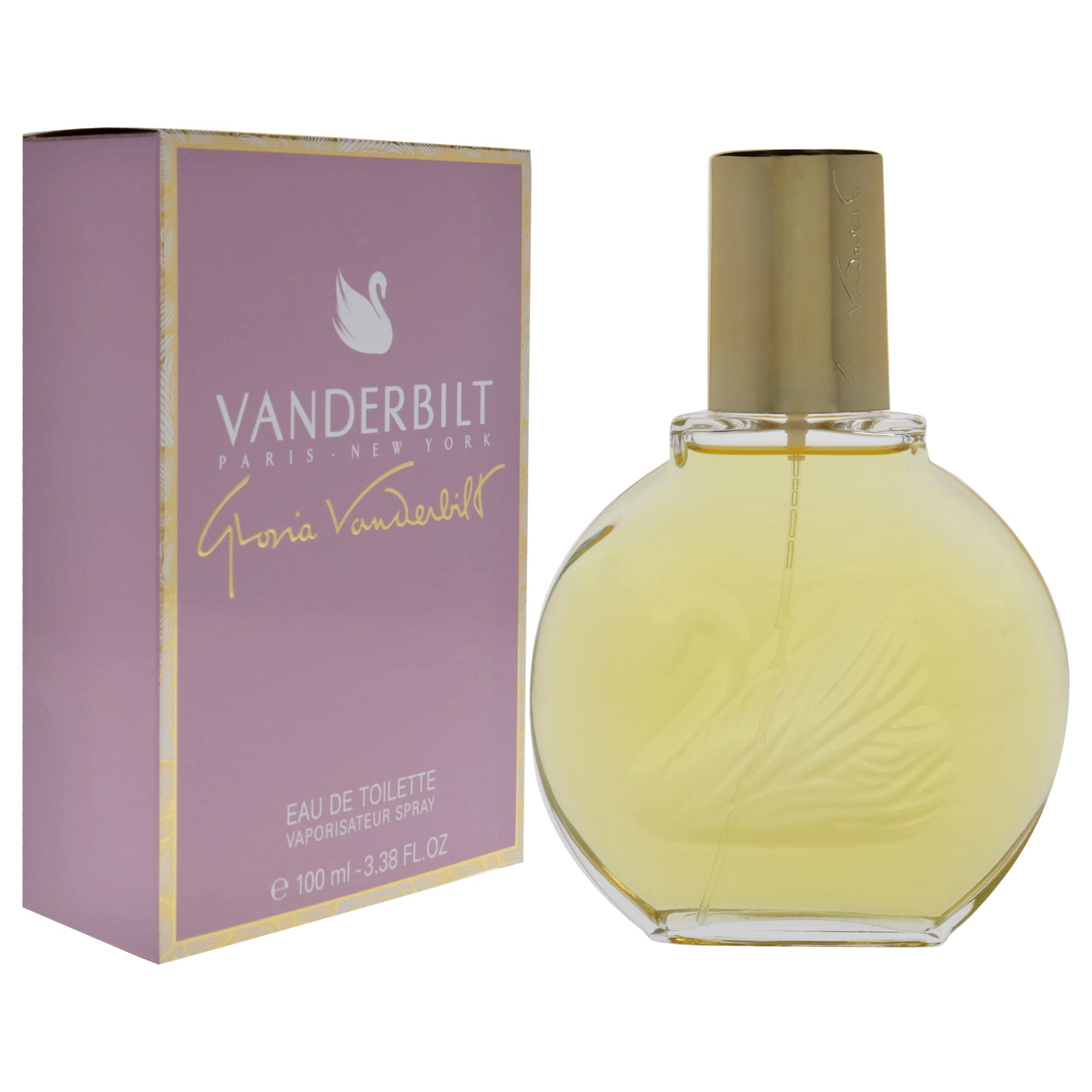 Side profile of Vanderbilt Eau de Toilette spray