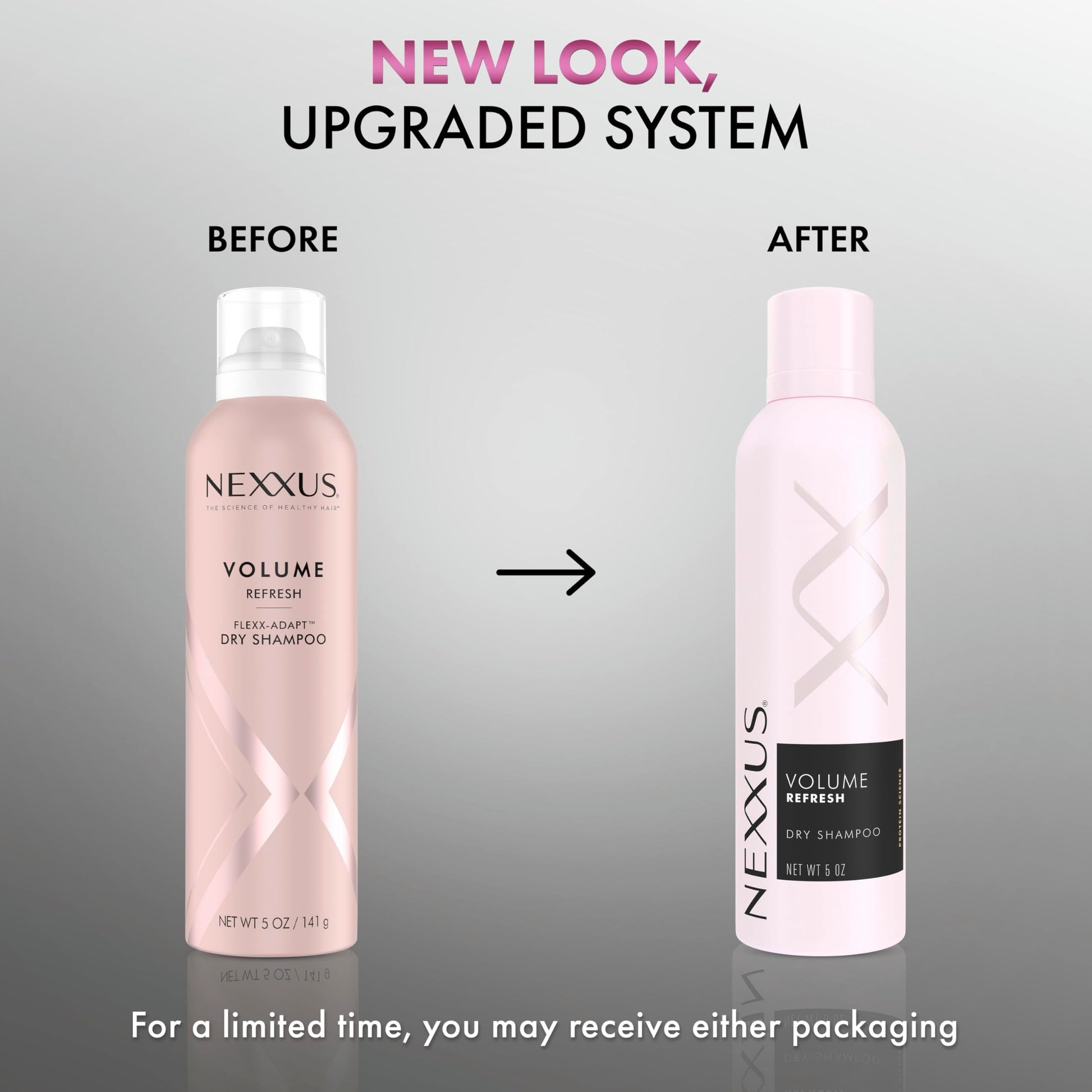 Invisible clean dry shampoo by Nexxus for root lifting oil absorption