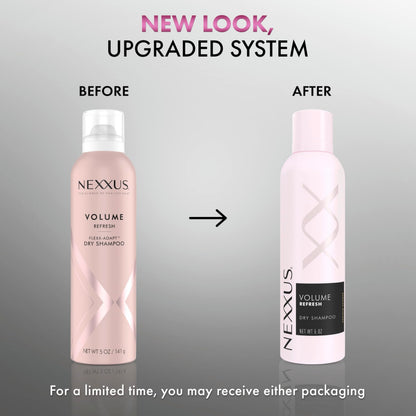 Invisible clean dry shampoo by Nexxus for root lifting oil absorption