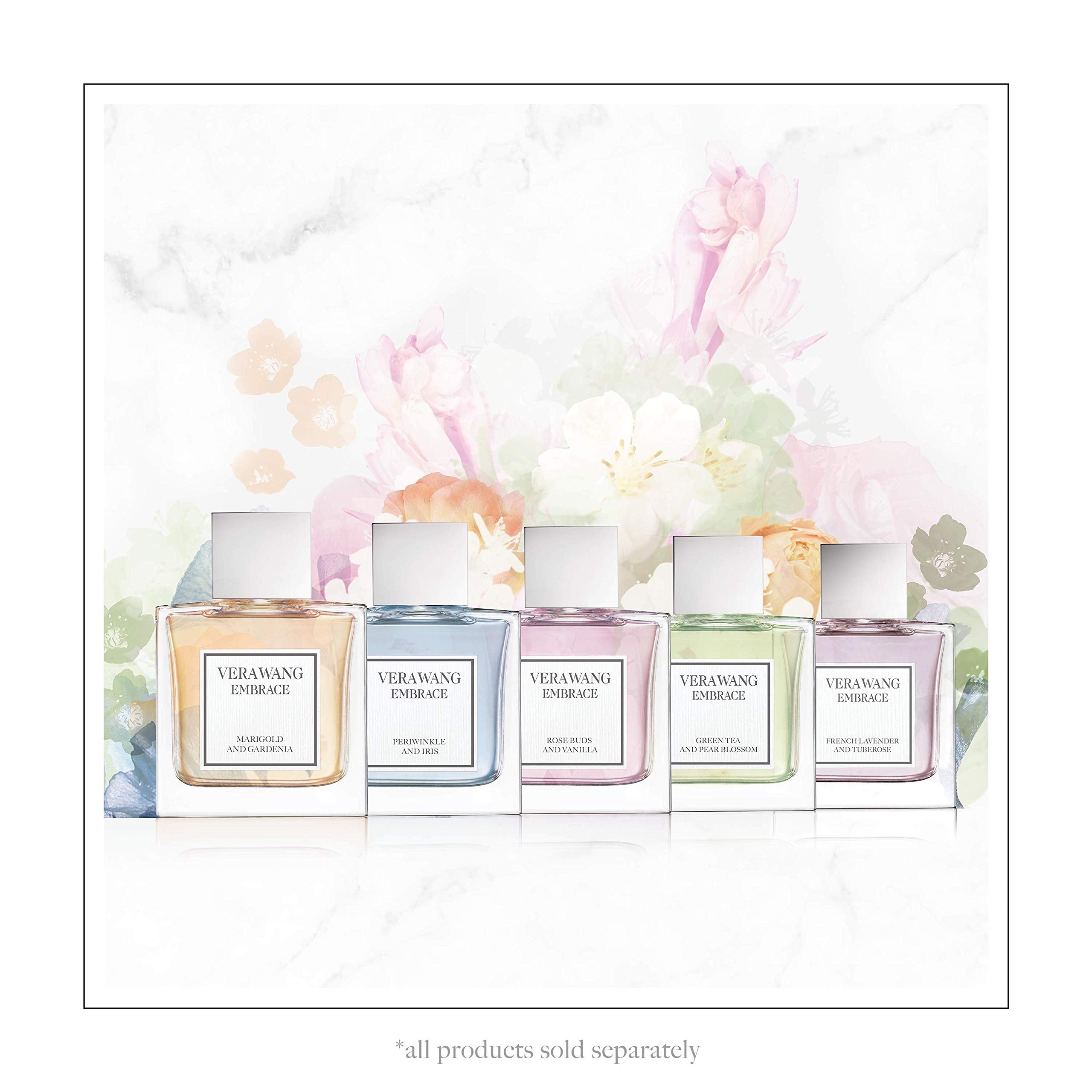 Vera Wang Embrace collection Green Tea and Pear Blossom bottle profile
