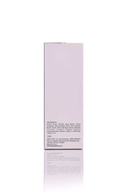 Top notes of Sicilian bergamot Alyssa Ashley Musk