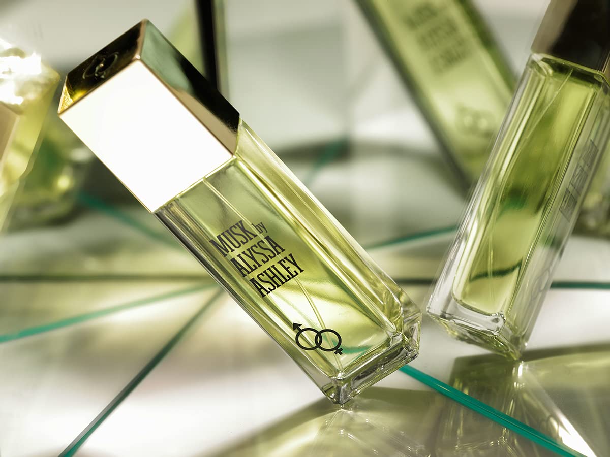Alyssa Ashley Musk Eau De Toilette side profile