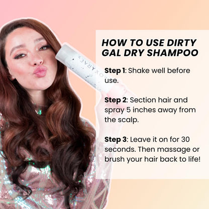 FoxyBae vegan volumizing hair spray for blonde and dark hair