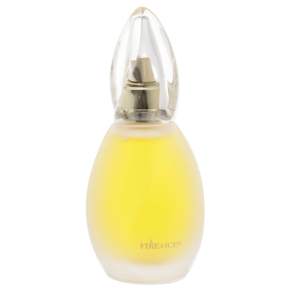 Revlon Fire and Ice perfume bottle with sculptural cap