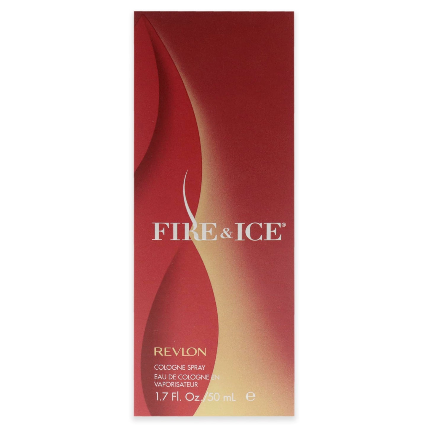 Top down view of Revlon Fire and Ice spray cap