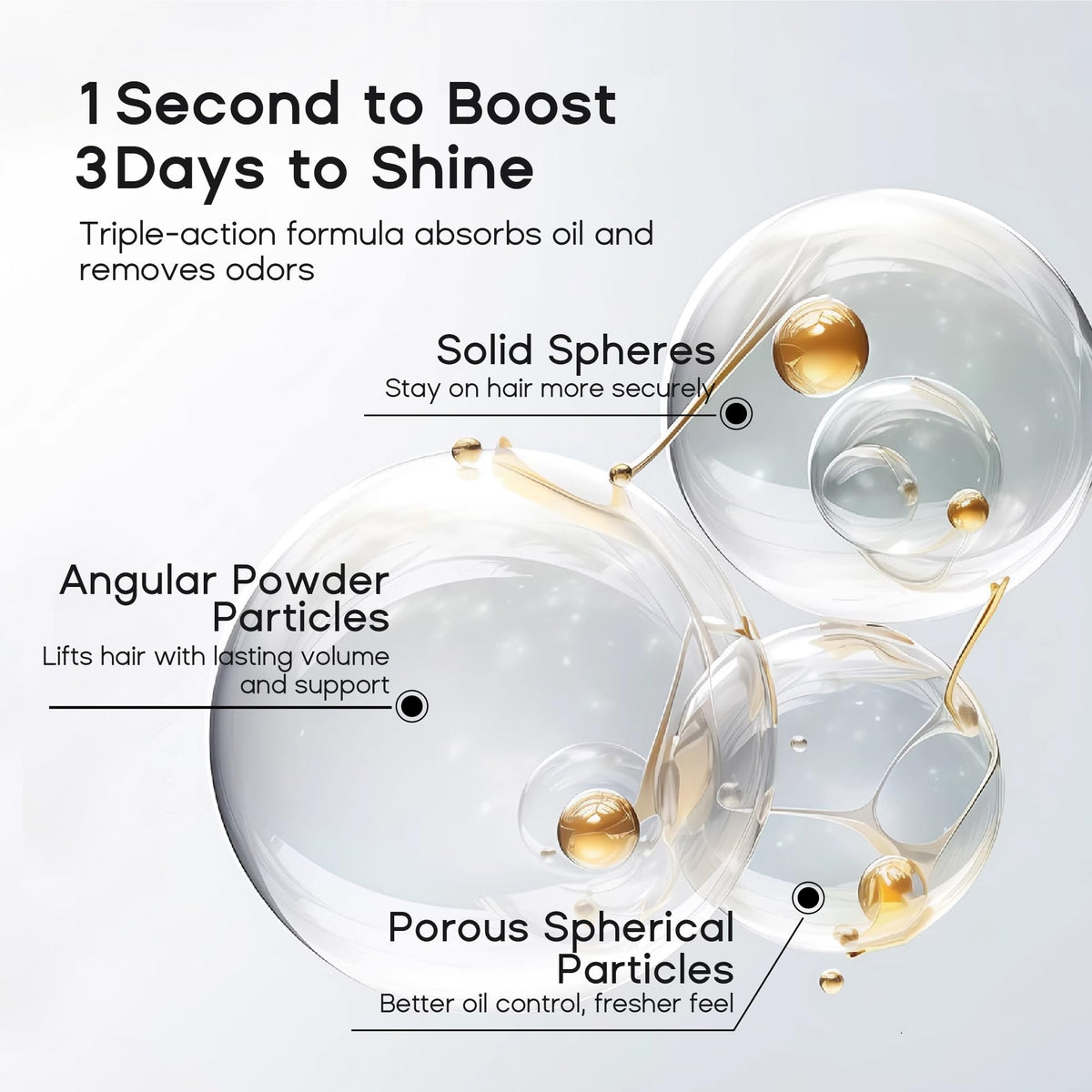 Halovida dry shampoo branding on professional hair care bottle