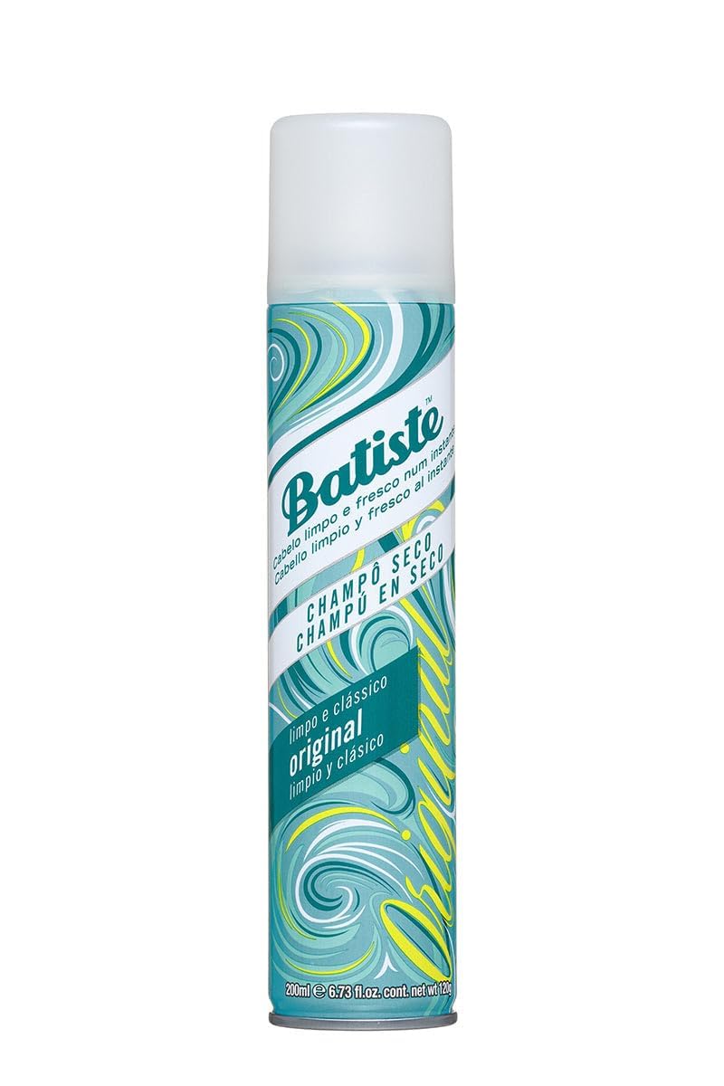 Waterless powder aerosol hair refresh spray bottle by Batiste
