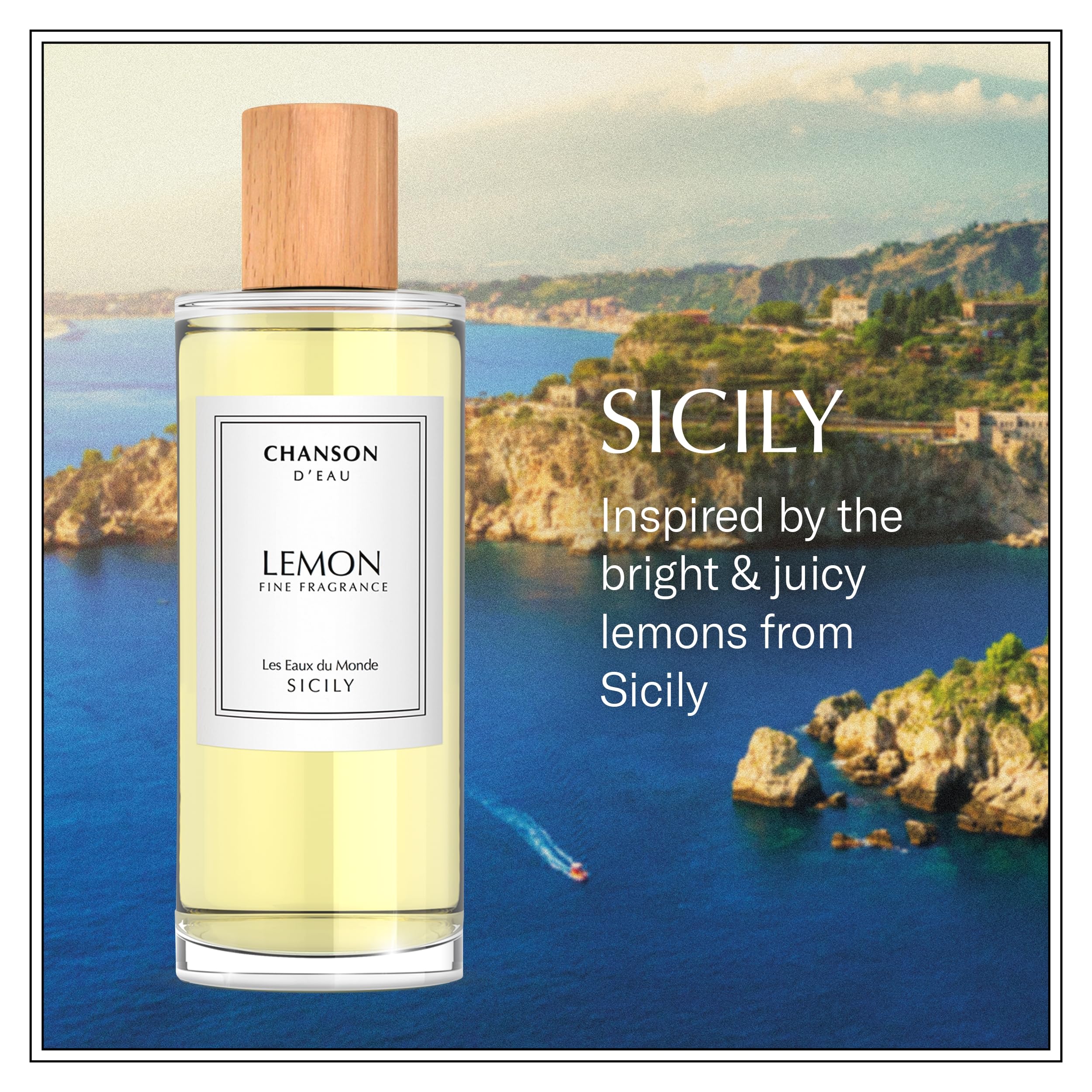 Chanson DEau Lemon EDT long lasting travel size fragrance for women