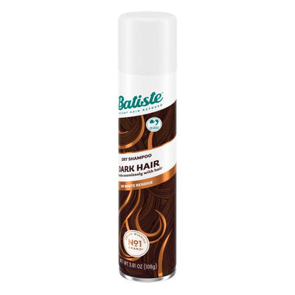 Authentic Batiste dark brown waterless formula packaging details