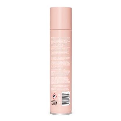 Back view of Monday Haircare dry shampoo bottle showing ingredients