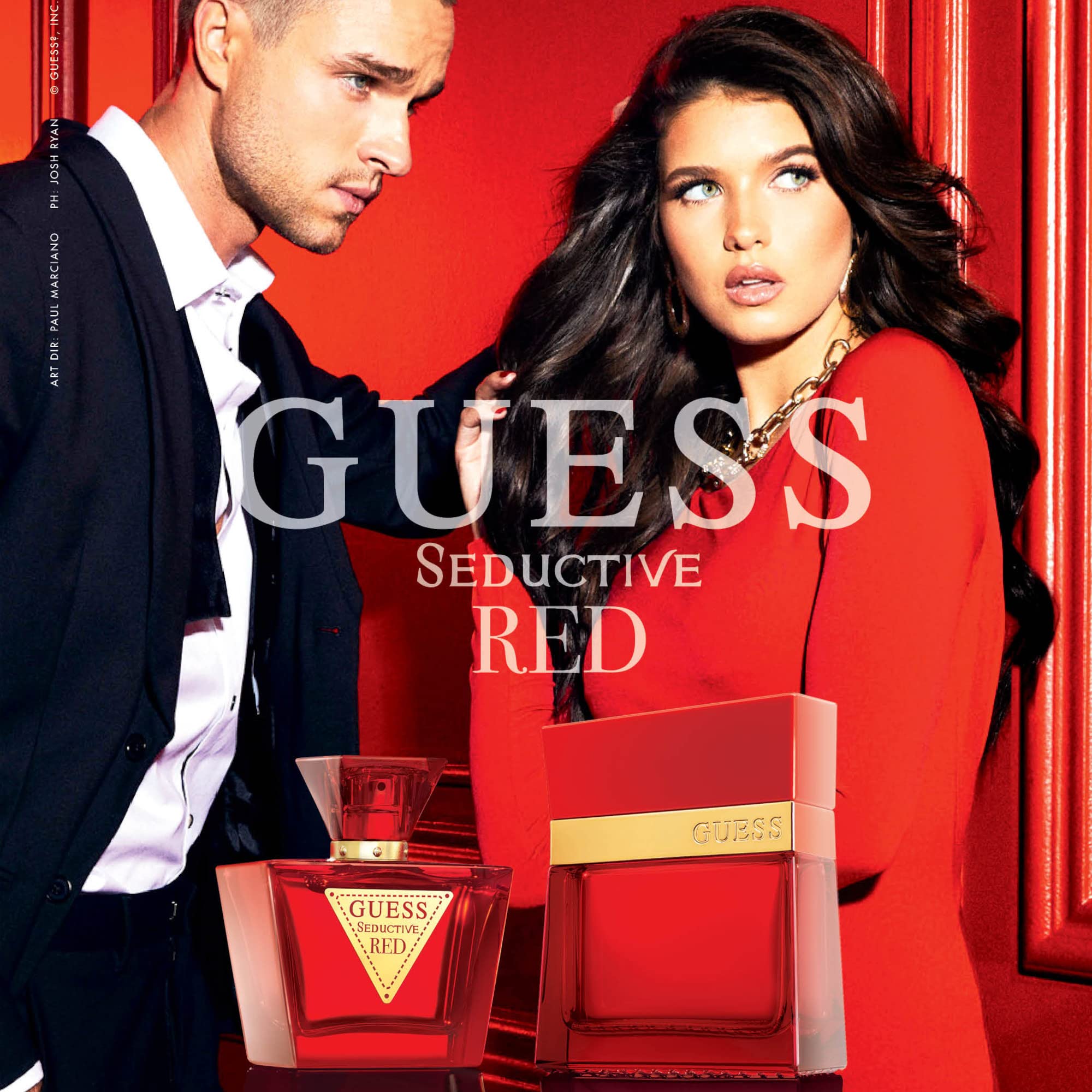 Side view of Guess Seductive Red EDT for women