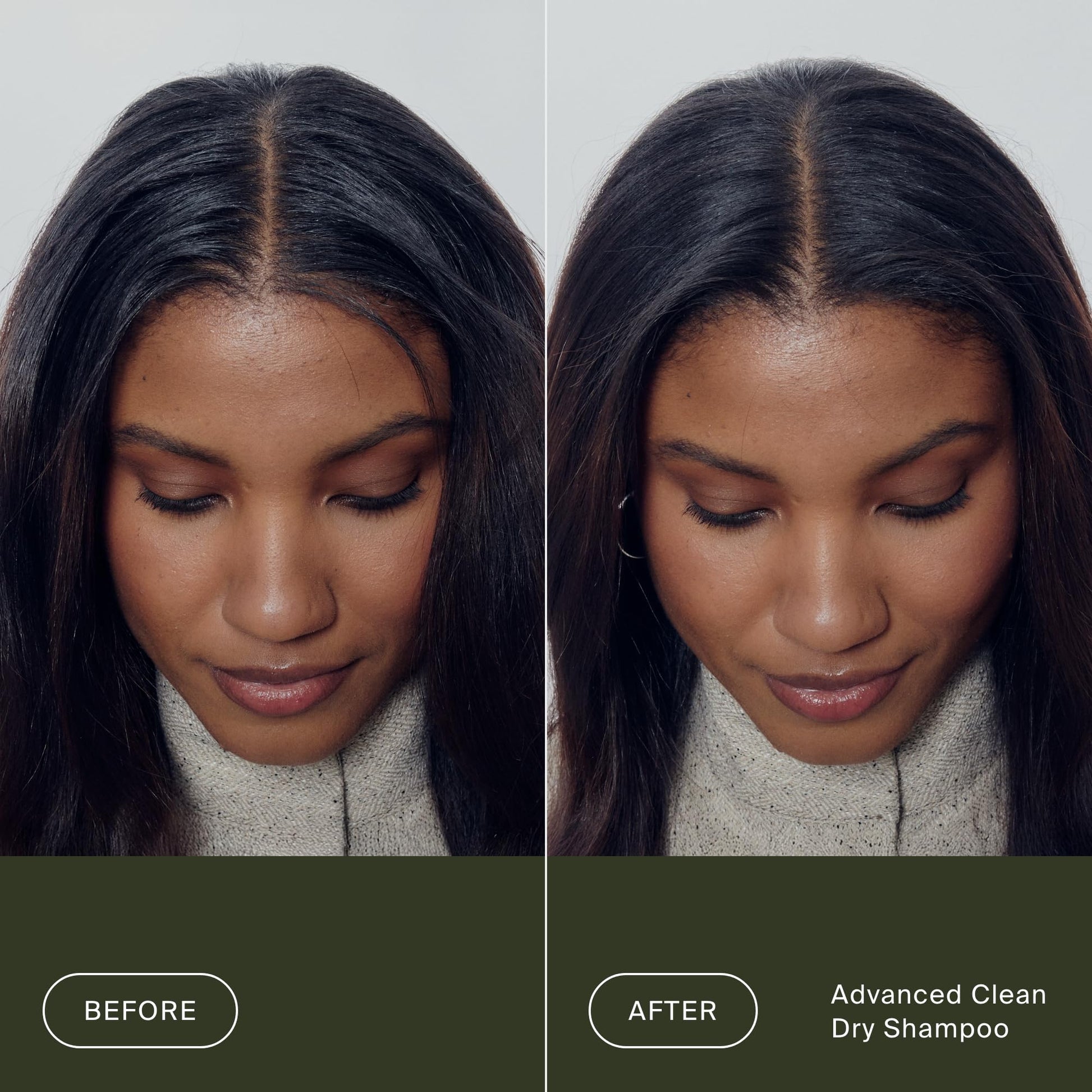 Living Proof Perfect Hair Day talc free formula instructions panel