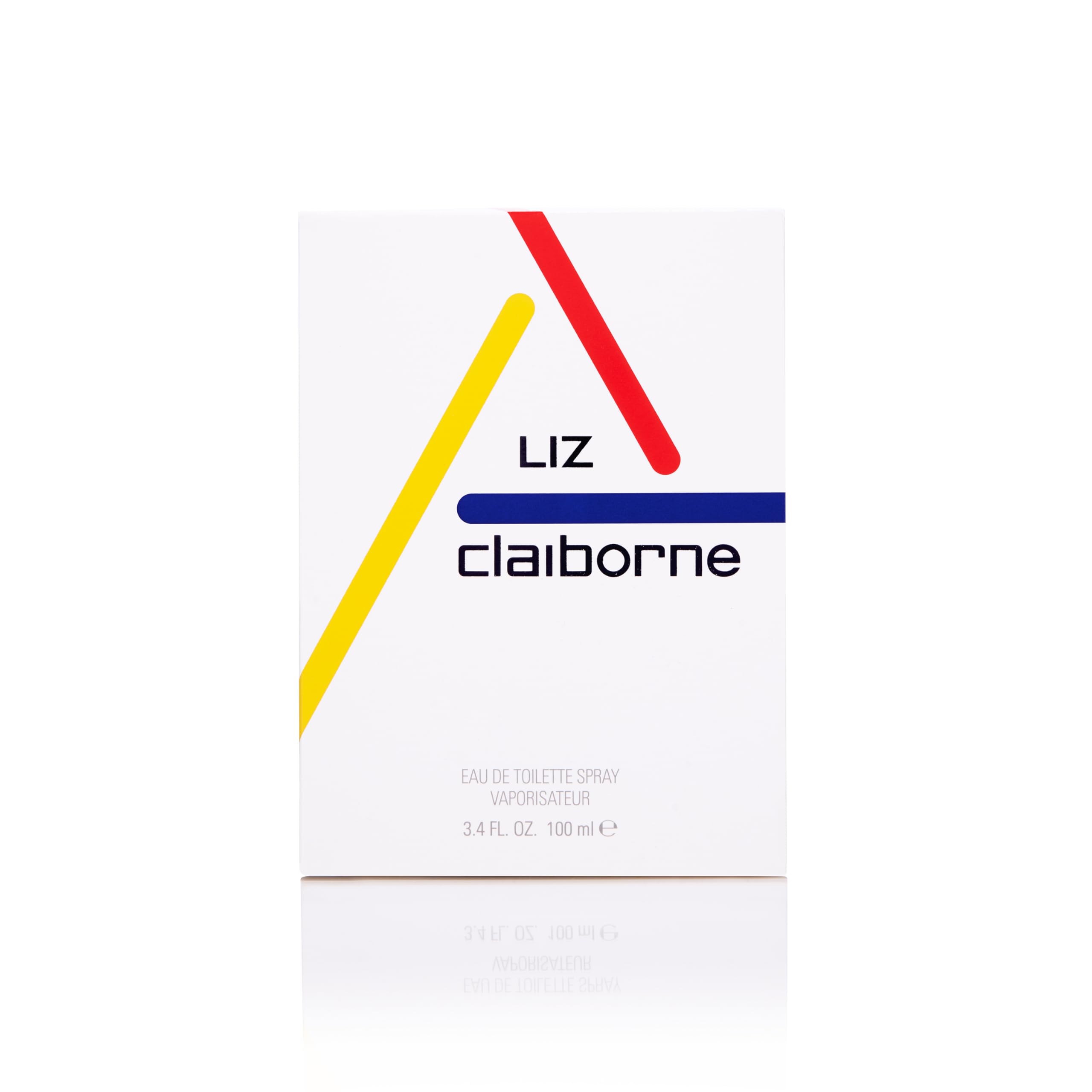 Authentic Liz Claiborne perfume bottle side profile