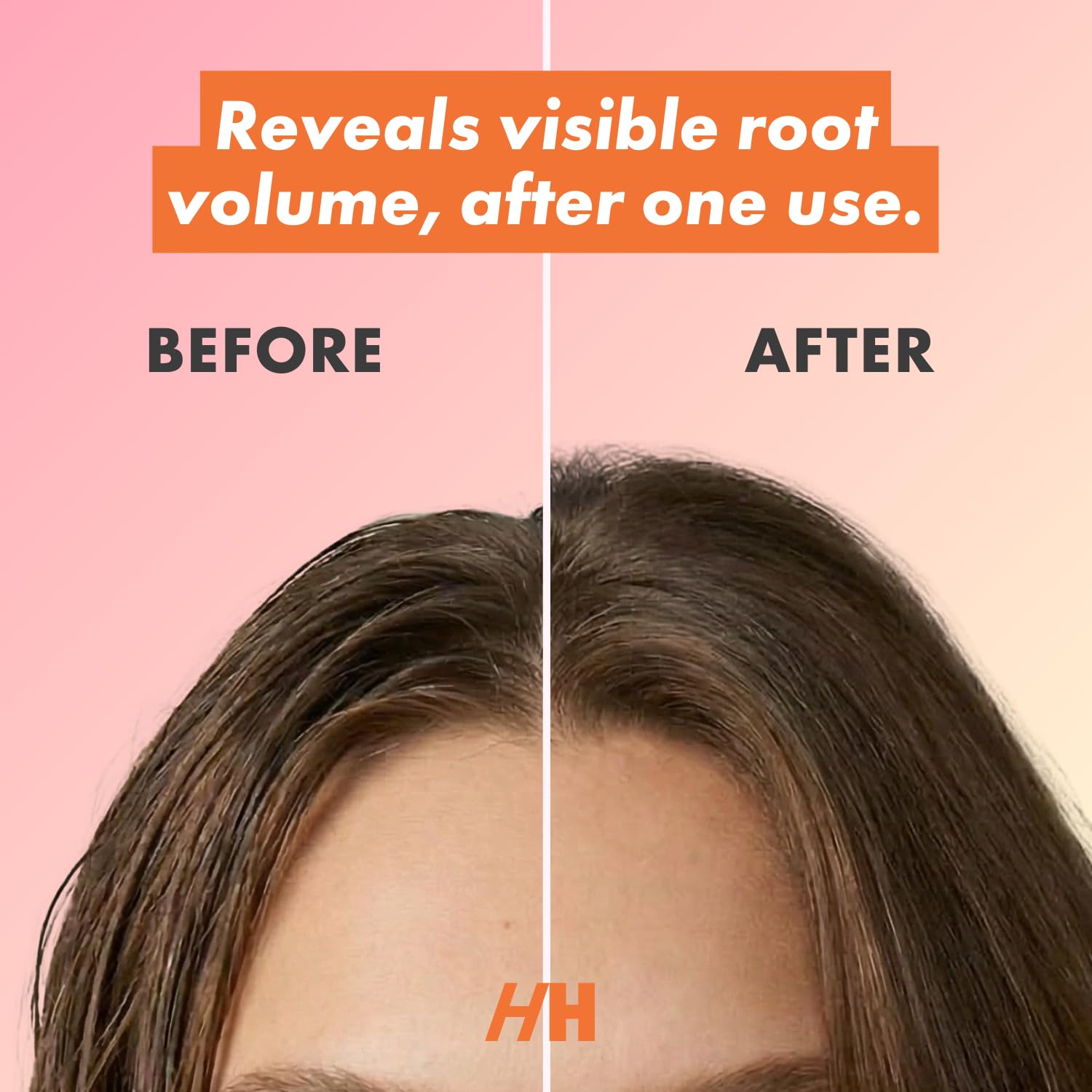 Handmade Heroes dry shampoo for brunette hair packaging details