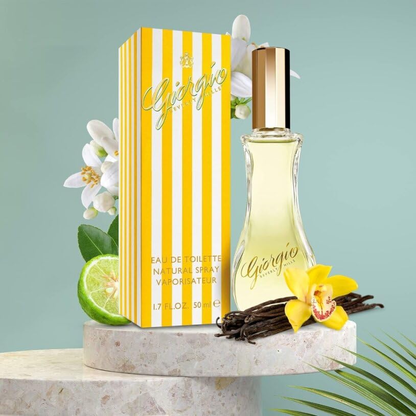 Authentic Giorgio Beverly Hills 3 fluid ounce perfume bottle