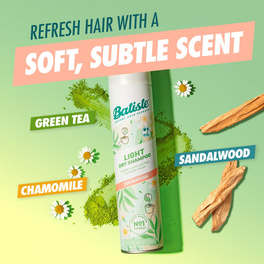 Batiste Zen Matcha dry shampoo packaging