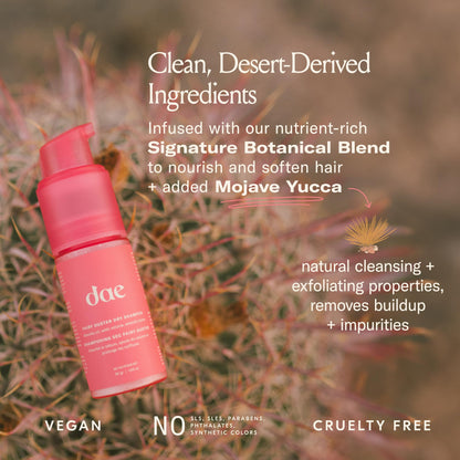 Dae Fairy Duster Dry Shampoo powder dispensing cap