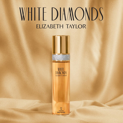 Elizabeth Taylor White Diamonds luxury perfume bottle