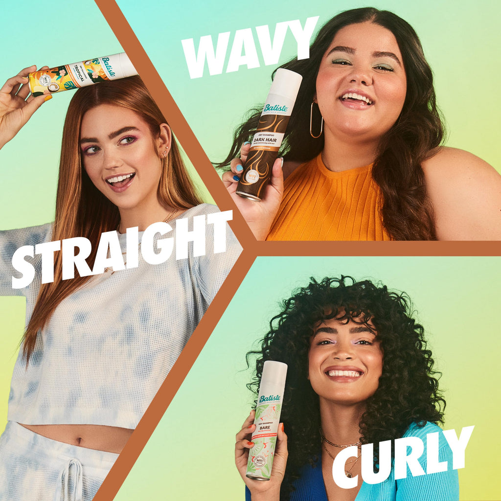 Batiste waterless hair refresh spray for deep brown hair roots